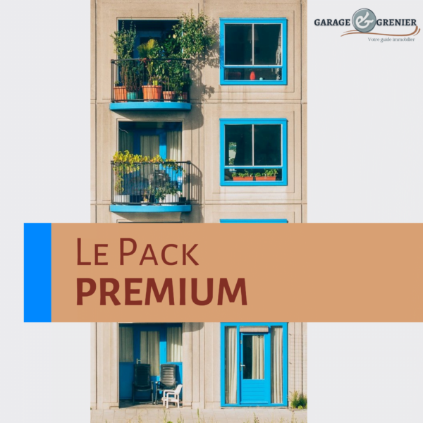 Pack Premium pour votre vente immobilière d'un appartement ou d'une maison