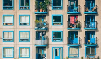 Façade appartements et balcons