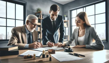 Comment se passe la signature chez le notaire , les étapes signature de l'acte authentique de vente immobilière pour un appartement ou une maison