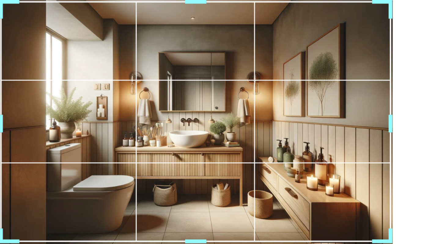 technique de règle des tiers pour la photographie immobilière