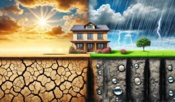maison fissurée à cause de sol argileux que faire en cas de retrait et gonflement d'argile