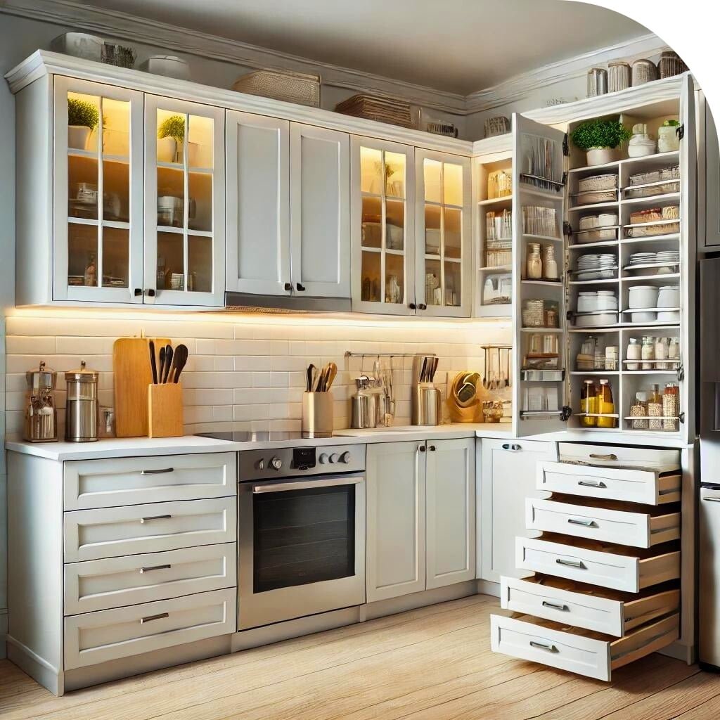 projet aménagement cuisine pour la vente immobilière