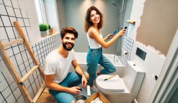 projets cuisine et salle de bain pour une vente immobilière