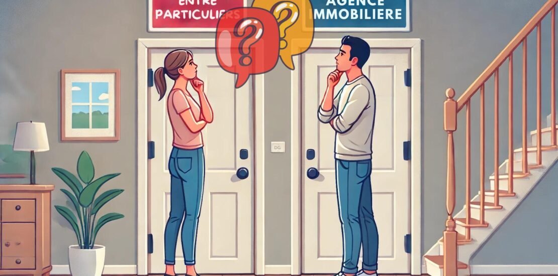 vendre de particulier à particulier ou passer par une agence immobilière pour vendre son appartement ou sa maison