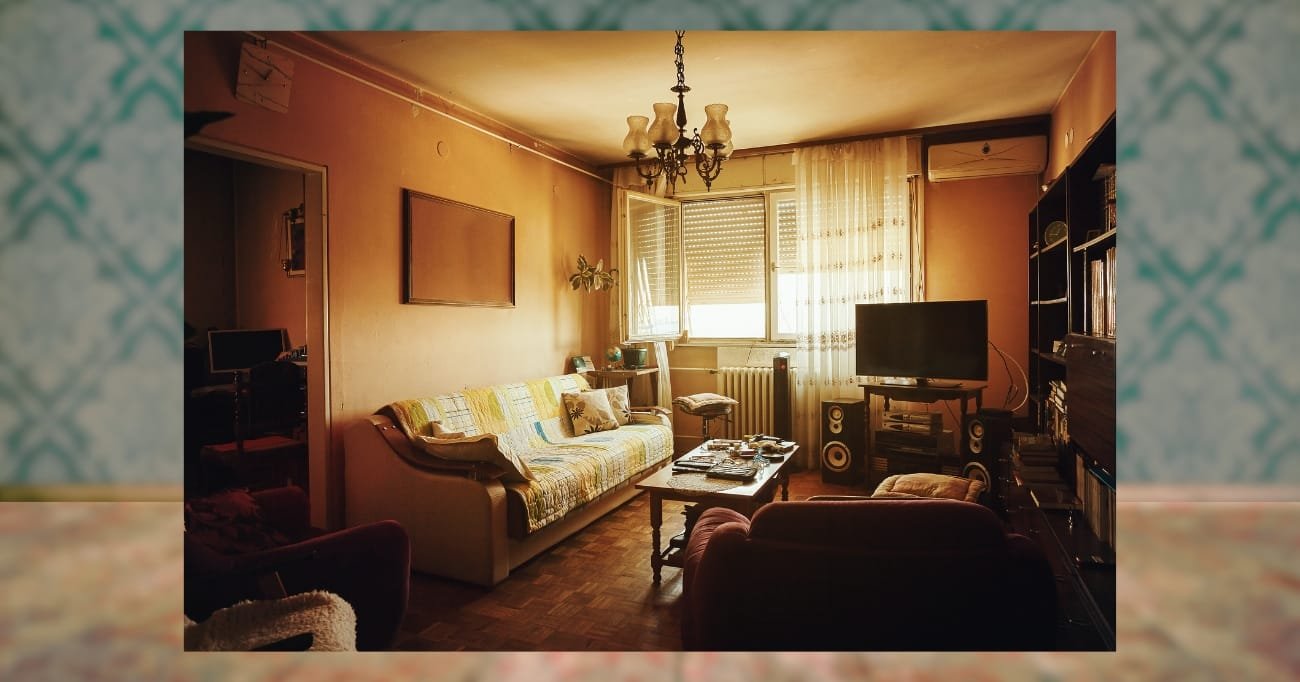 décoration d'intérieur démodée et dans son jus à rafraichir