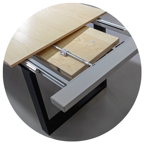 table extensible pour aménager un petit appartement