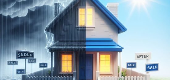 Une maison en vente, avant et après les conseils de Garage & Grenier